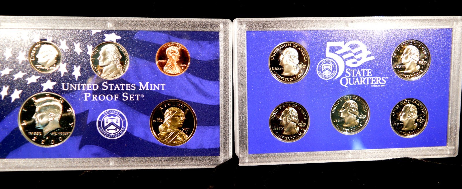 2000S Proof set with quarters - FREE SHIPPING