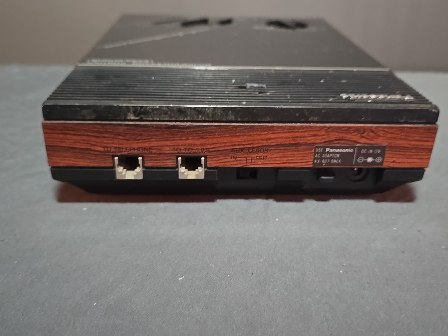 Vintage Panasonic Easa-Phone Answering System Microprocessor Control As-Is