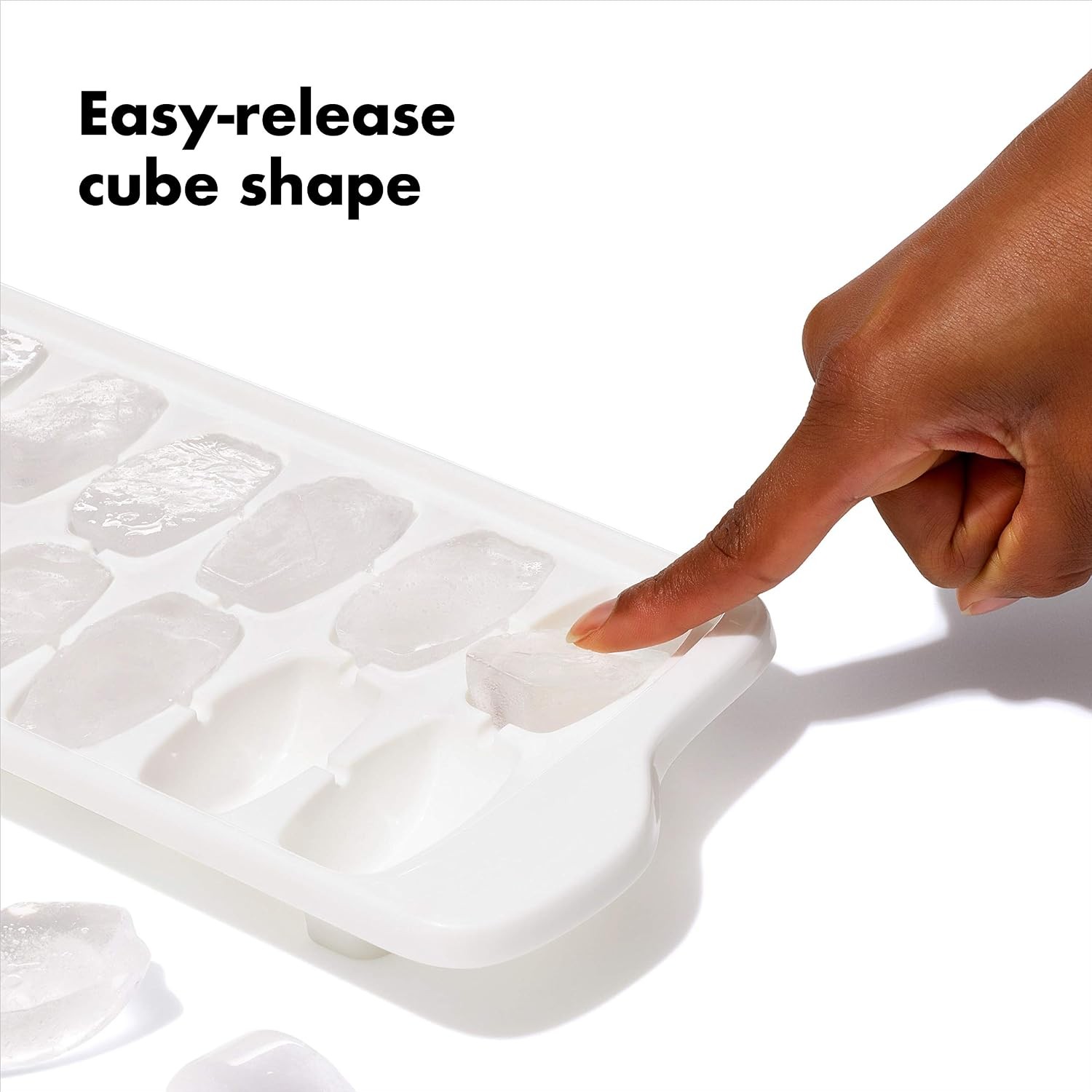 Good Grips Ice Cube Tray - 2 Pack White