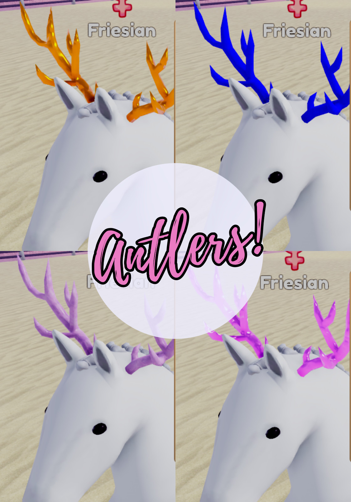 Wild horse islands WHI Roblox Antlers (Pick yours!)