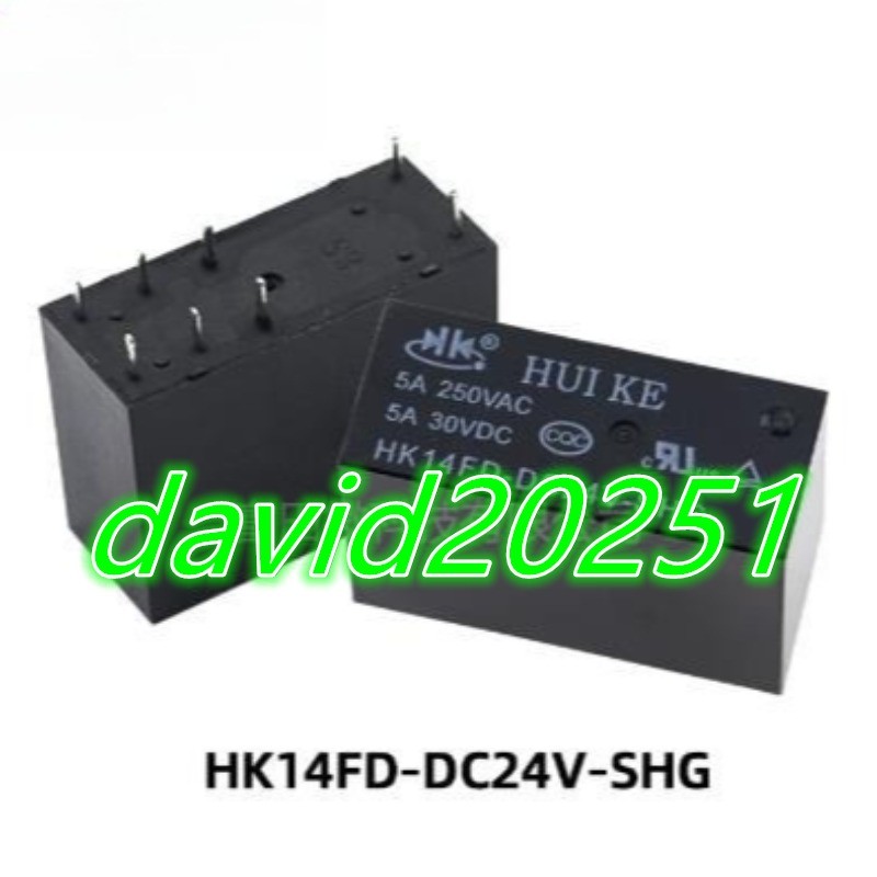 5PCS NEW HK14FD-DC24V-SHG 8-pin Relay #CX