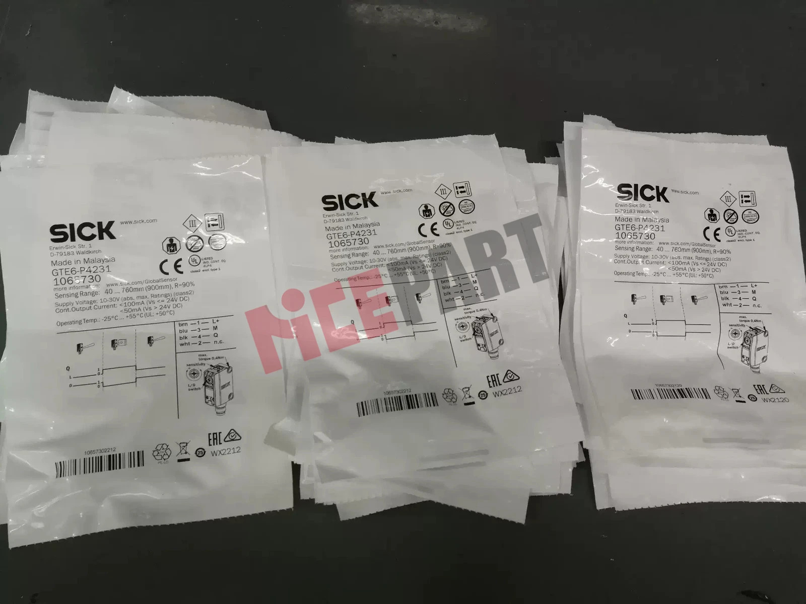 SICK GTE6-P4231 photoelectric switch sensor brand new free shipping