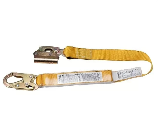 Werner L210106 Manual Rope Grab Adjuster w/ 3 ft Shock Absorbing Lanyard