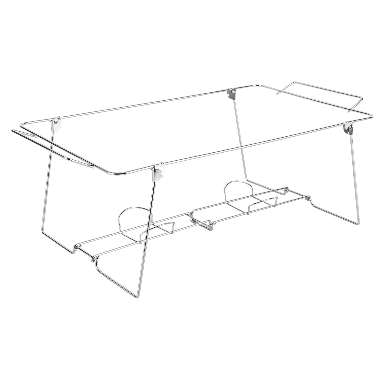 12pcs Foldable Chafing?Wire Racks Full Size Catering Buffet Stand Serving Tray