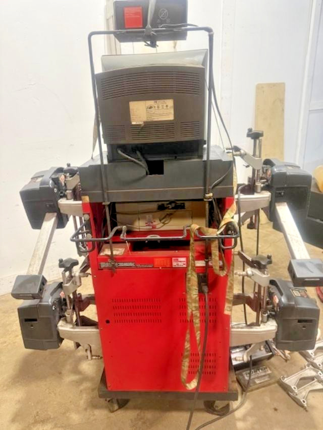 Hunter P 411M wheel alignment machine WITH EXTRA PARTS, MANUAL Read Description!