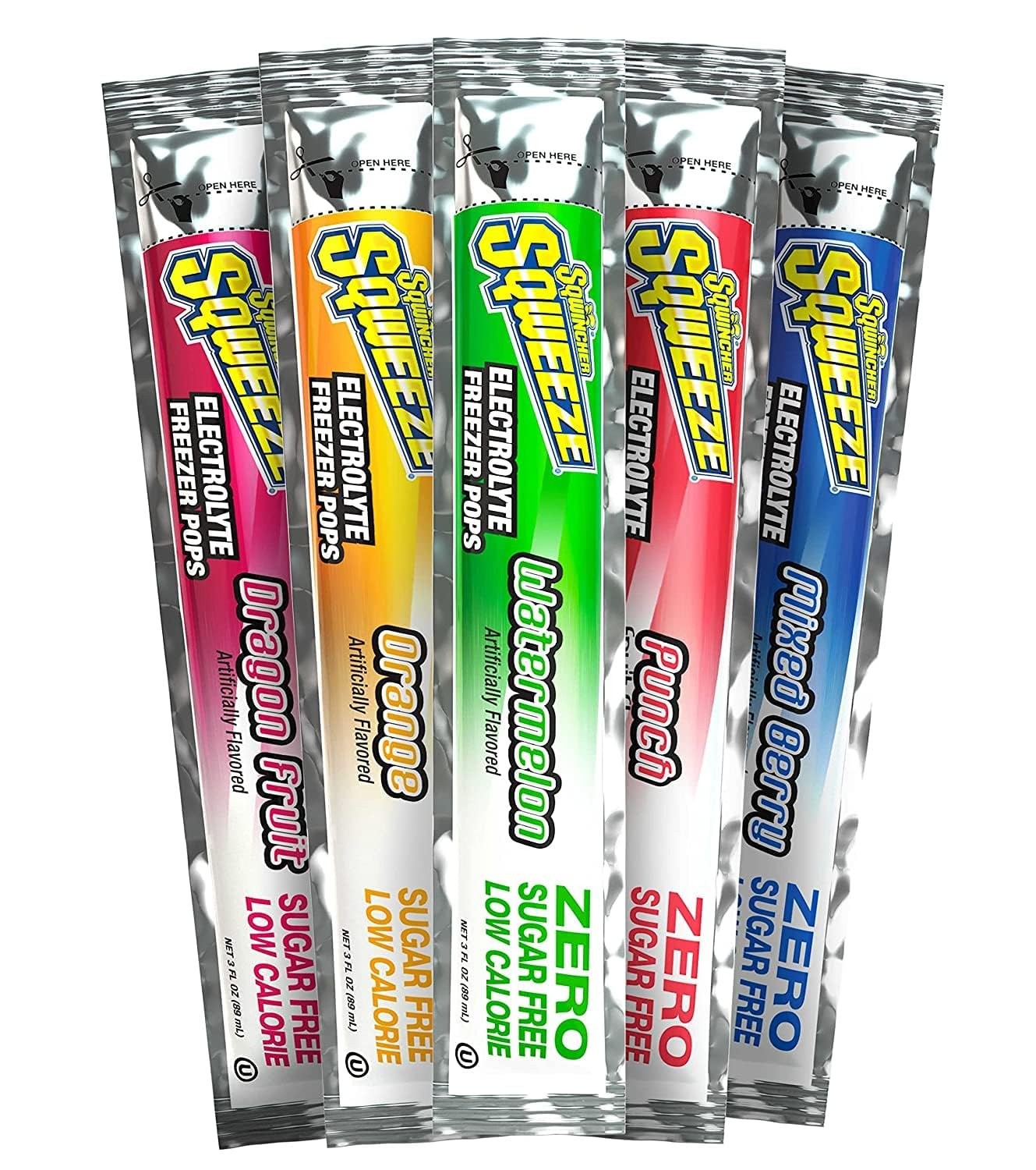 Sqwincher Bundle: (50) Grape Zero Qwik Stiks (20oz Yield) & (50) Sqweeze...