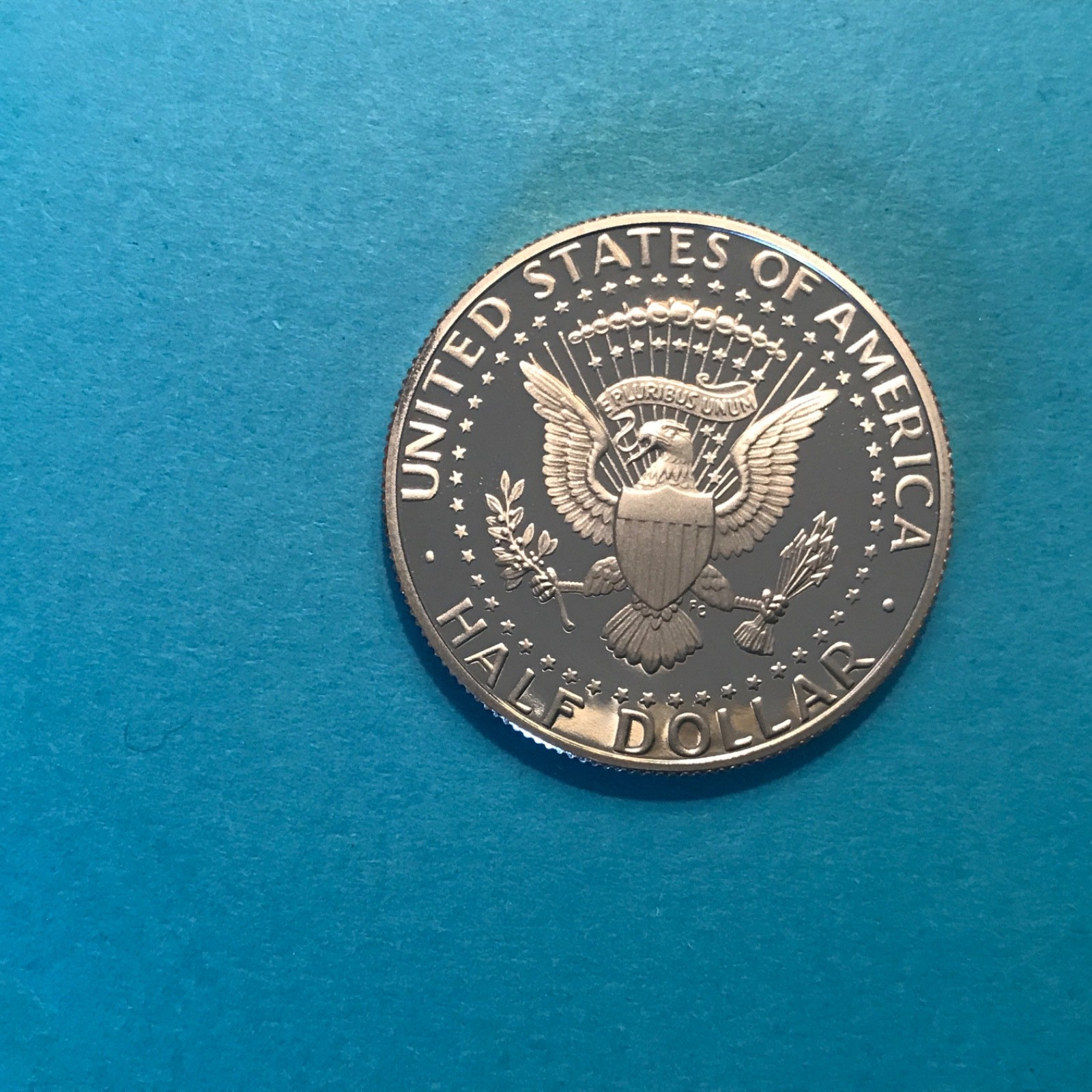 1997 S Kennedy Proof Clad Half Dollar FREE SHIP