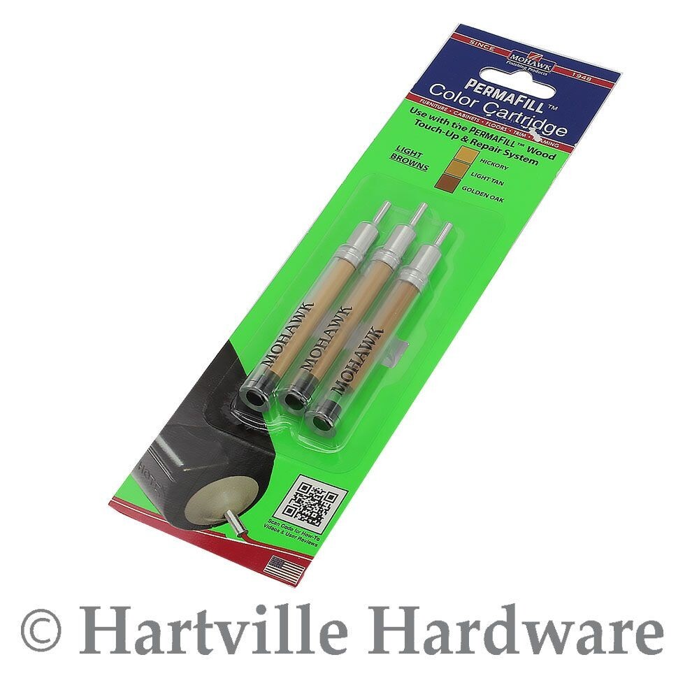 Mohawk M319-2305B PermaFill Color Cartridges, Light Browns Set
