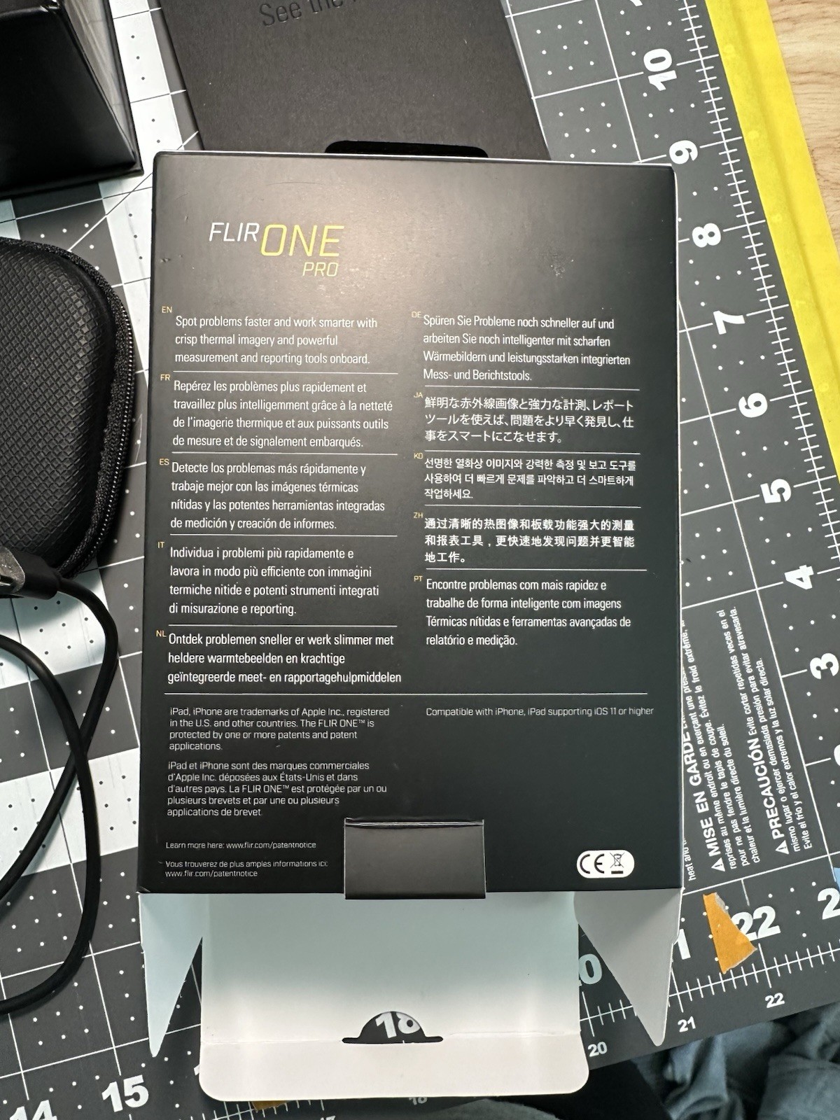 FLIR ONE Pro iOS (Lightning) Thermal Imaging Camera, Open Box
