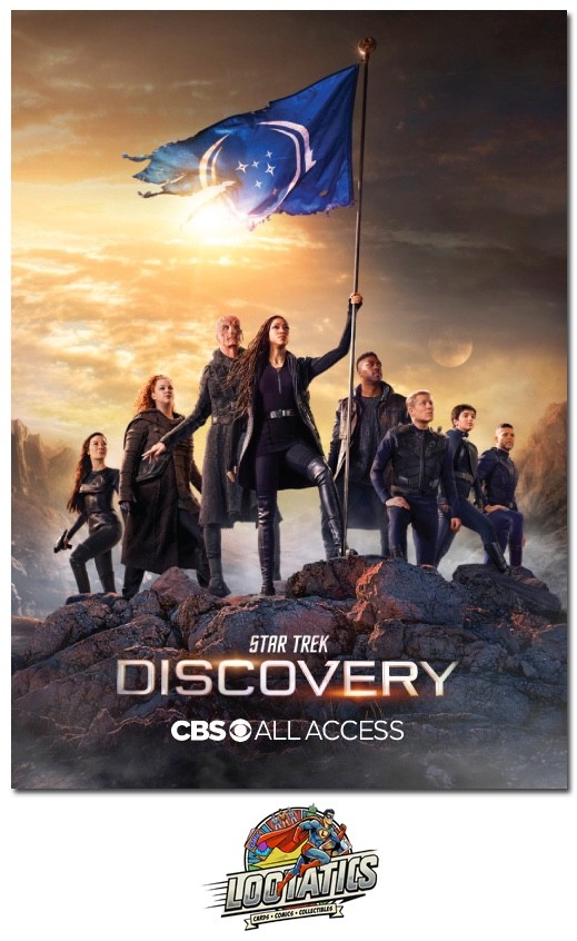 Star Trek DISCOVERY Season 3 - Promo Trading Card #1 - Burnham Georgiou Saru