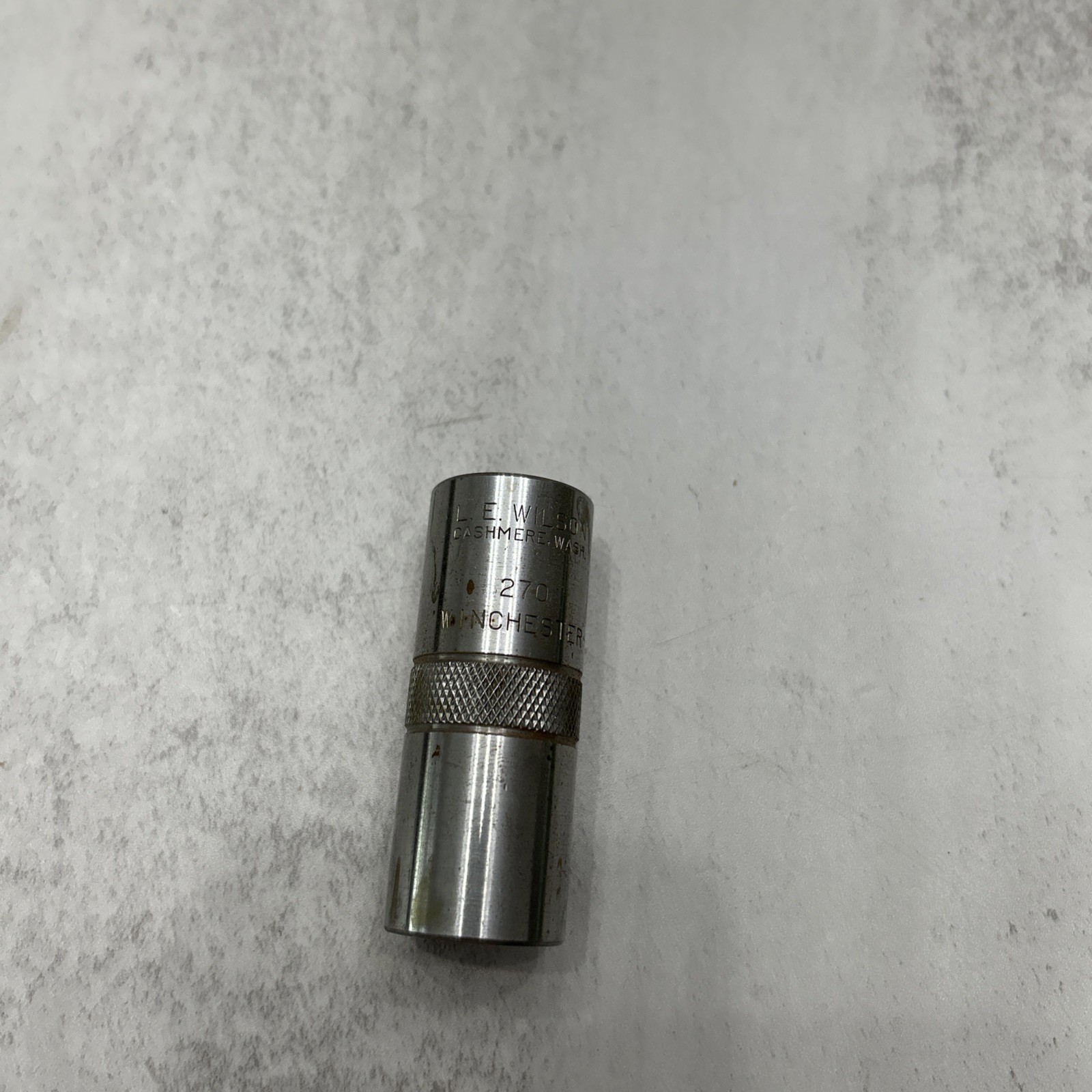 L.E. WILSON CARTRIDGE CASE GAGE .270 WINCHESTER