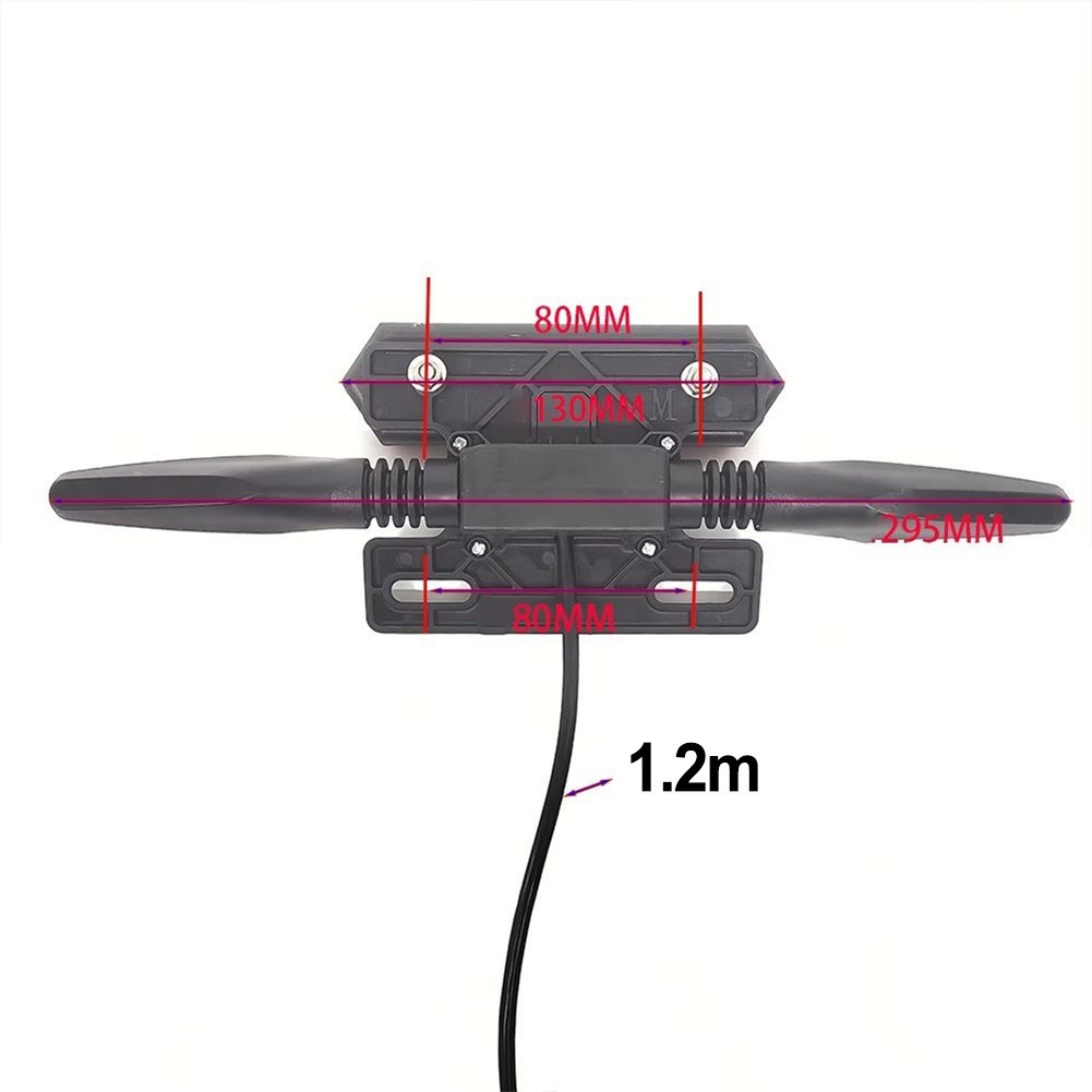 Electric Bike Tail Light Assembly for Safe Riding with 12V and 22 80V Options