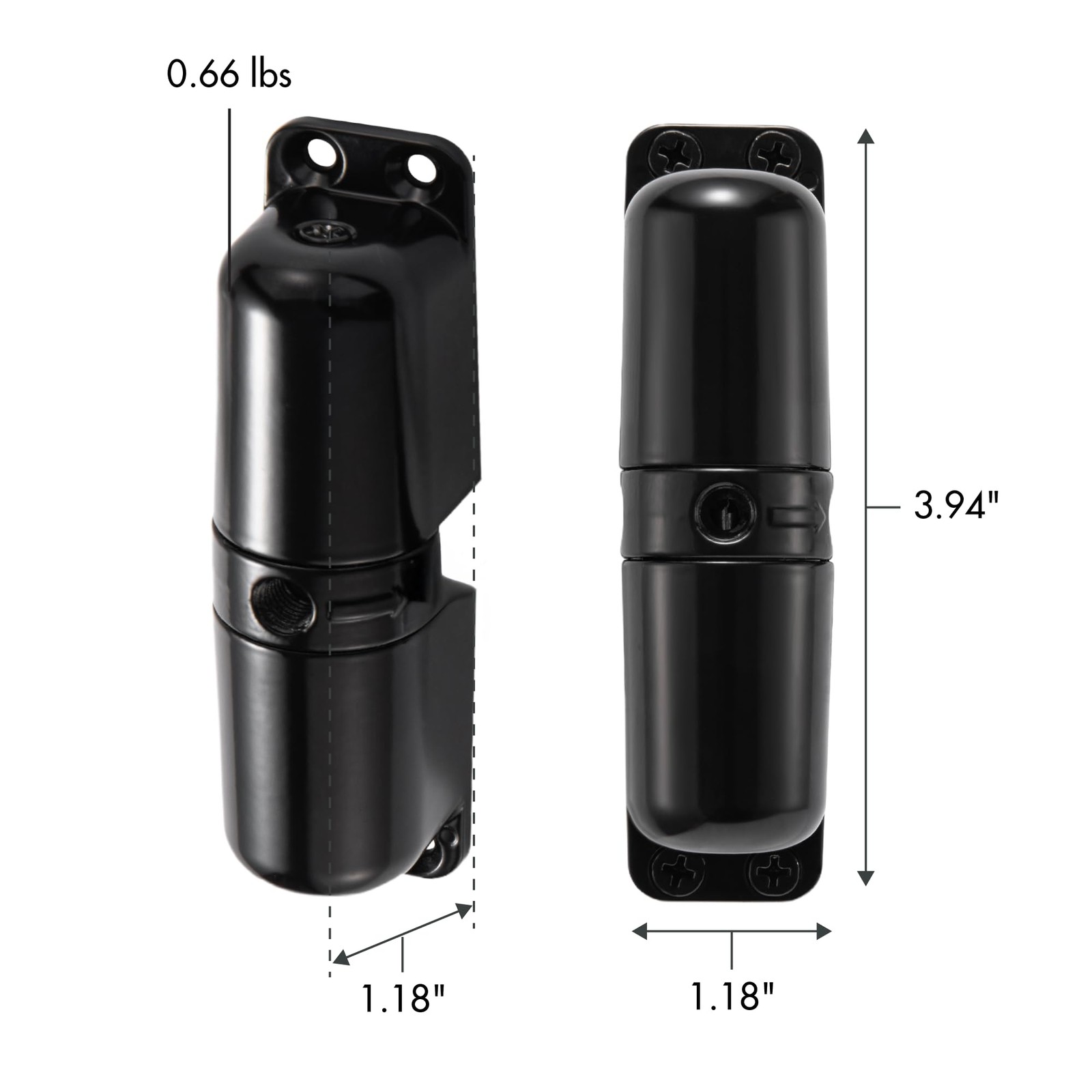 - Automatic Spring Door Closer for Interior Doors, Child & Pet Safe, Stops Do...
