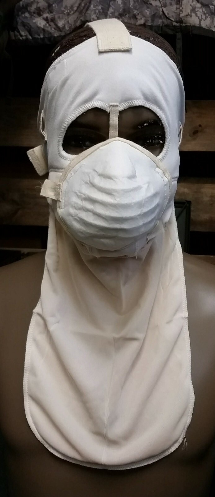 Lot of (4) New USGI Military Surplus Extreme Cold Weather Face Mask w/ Filters