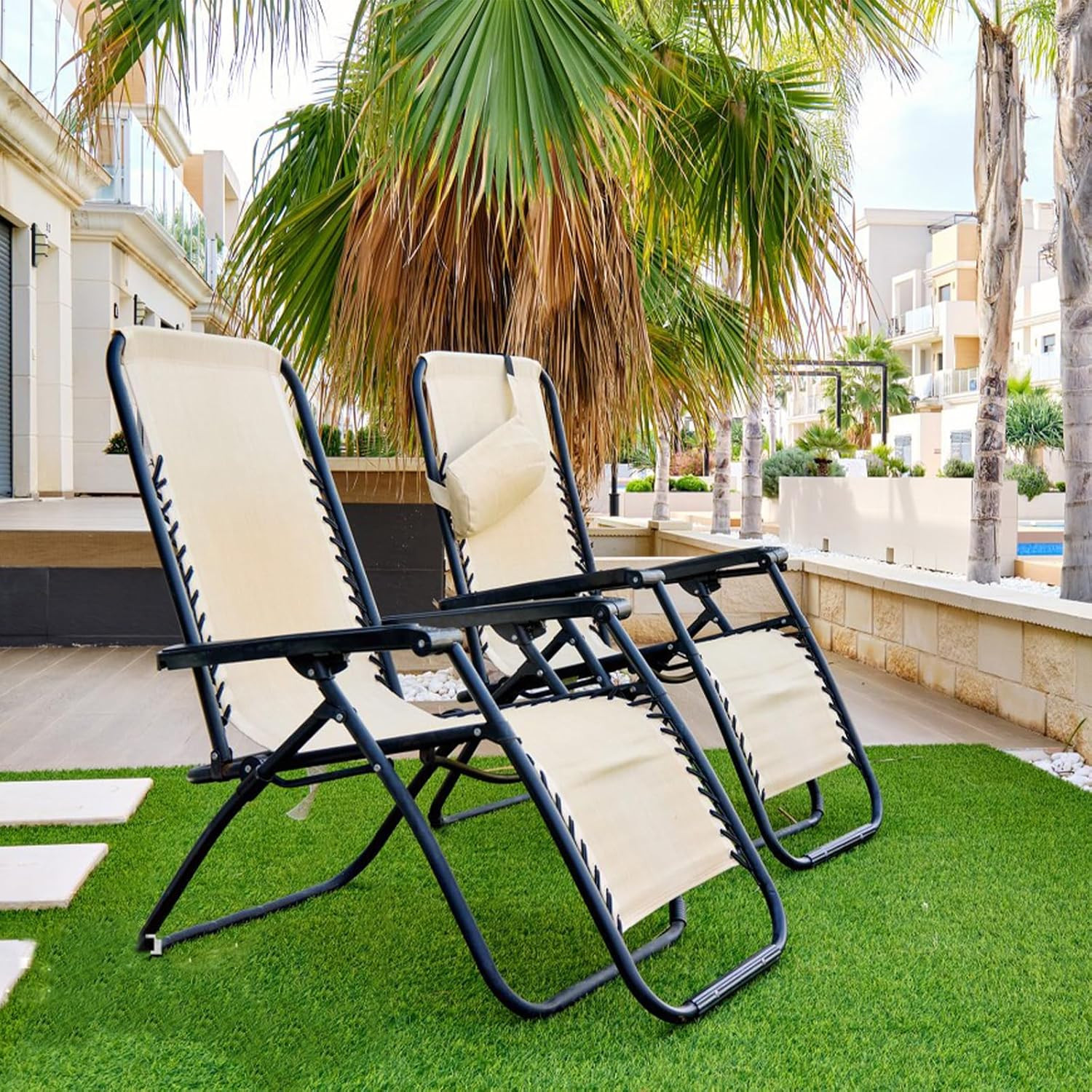 4 Pack Upgraded Black Gravity Chair Replacement Cord Zero Gravity Chair Repla...