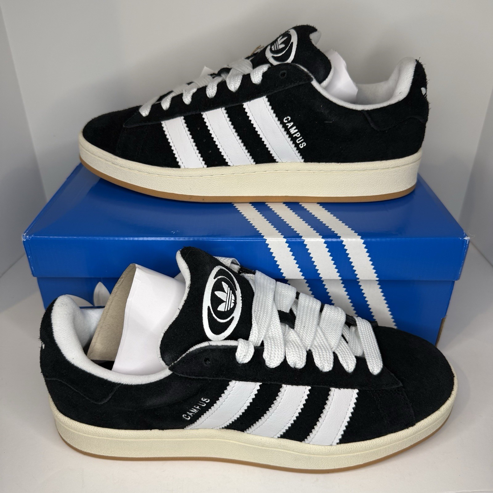 Adidas Campus 00s Men's Core Black/Cloud White Gum (HQ8708)