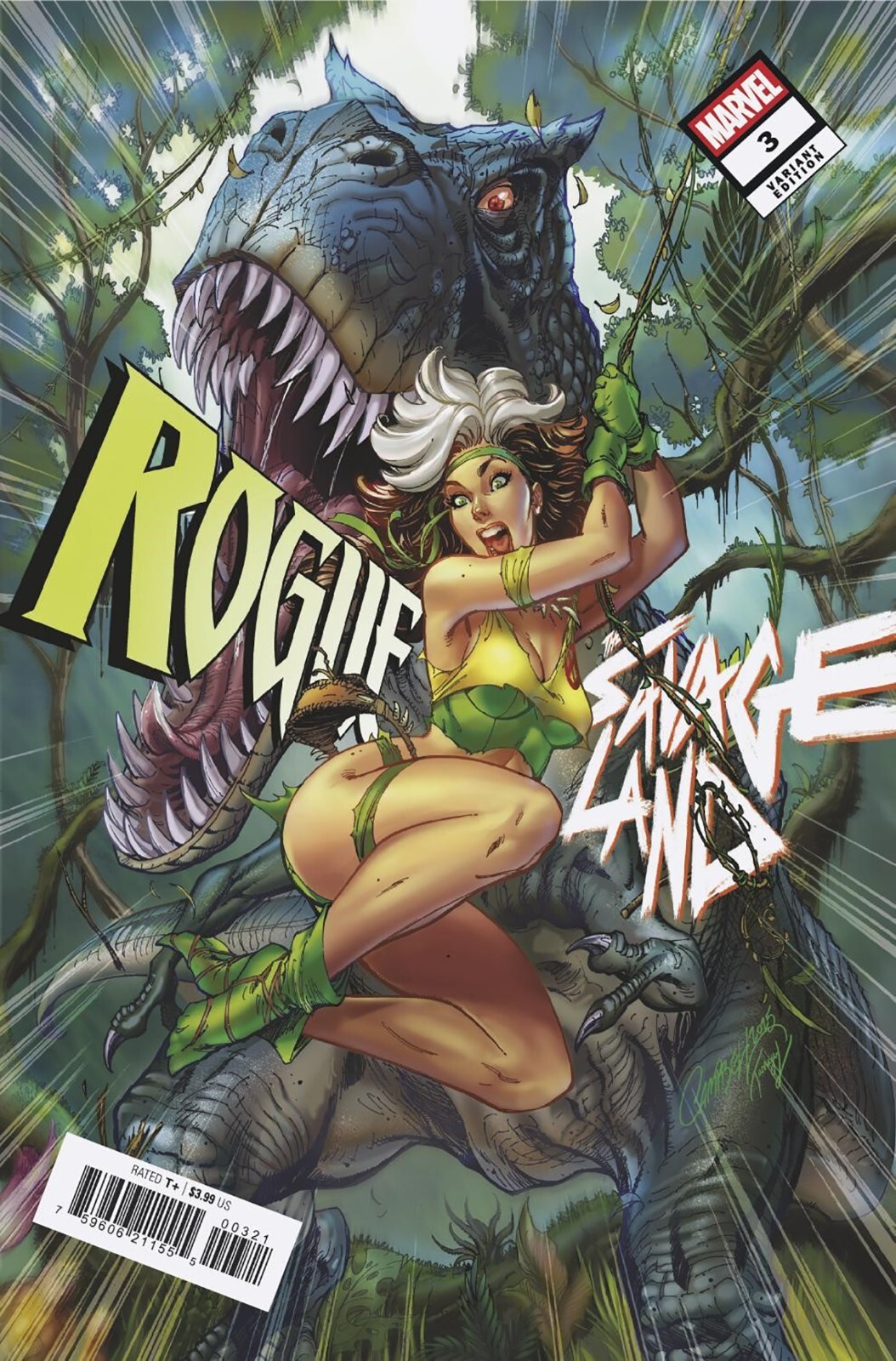 ROGUE: THE SAVAGE LAND #3 J. SCOTT CAMPBELL VARIANT (MARVEL COMICS 2024)