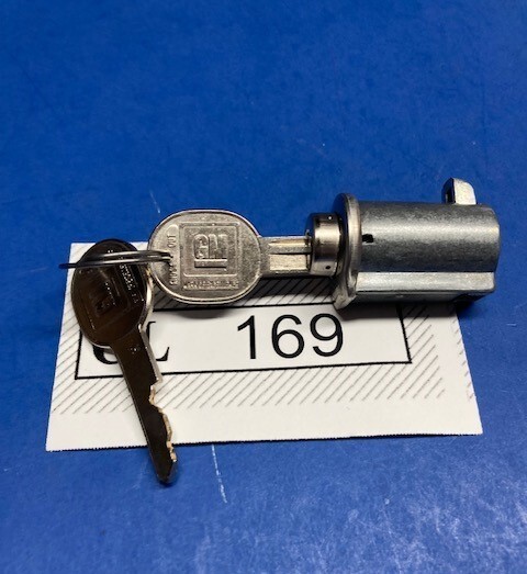 1949-50-51-1954 CHEVROLET BEL AIR-210-150 GLOVE BOX LOCK-LATER GM ROUND KEY-NEW