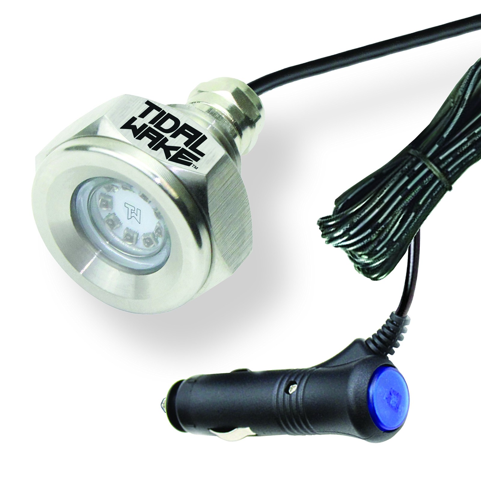 Plug N' Play IP68 Underwater LED Boat Drain Plug Light, No Wiring Required, N...