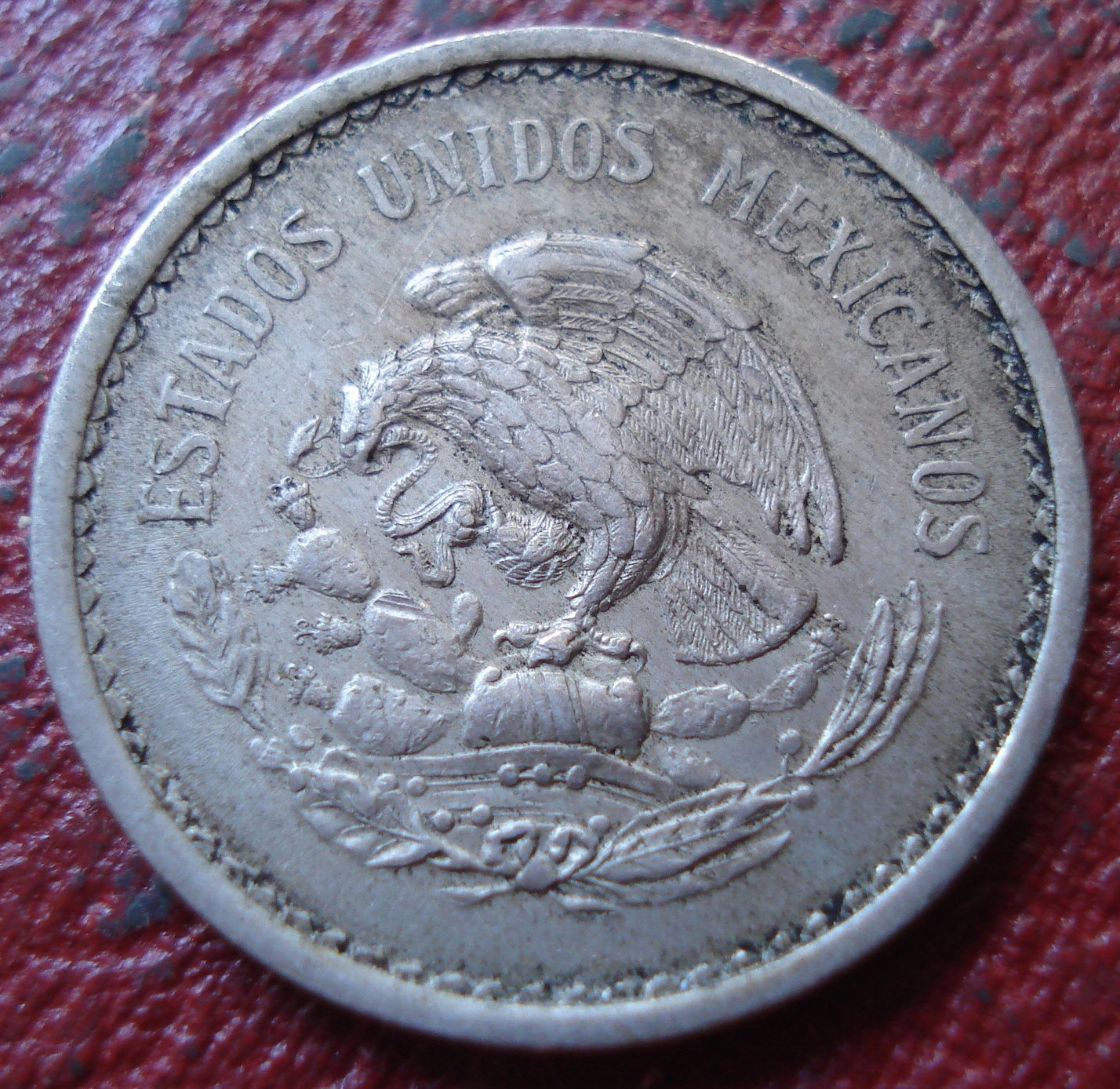 1938 MEXICO 10 CENTAVOS IN VF CONDITION