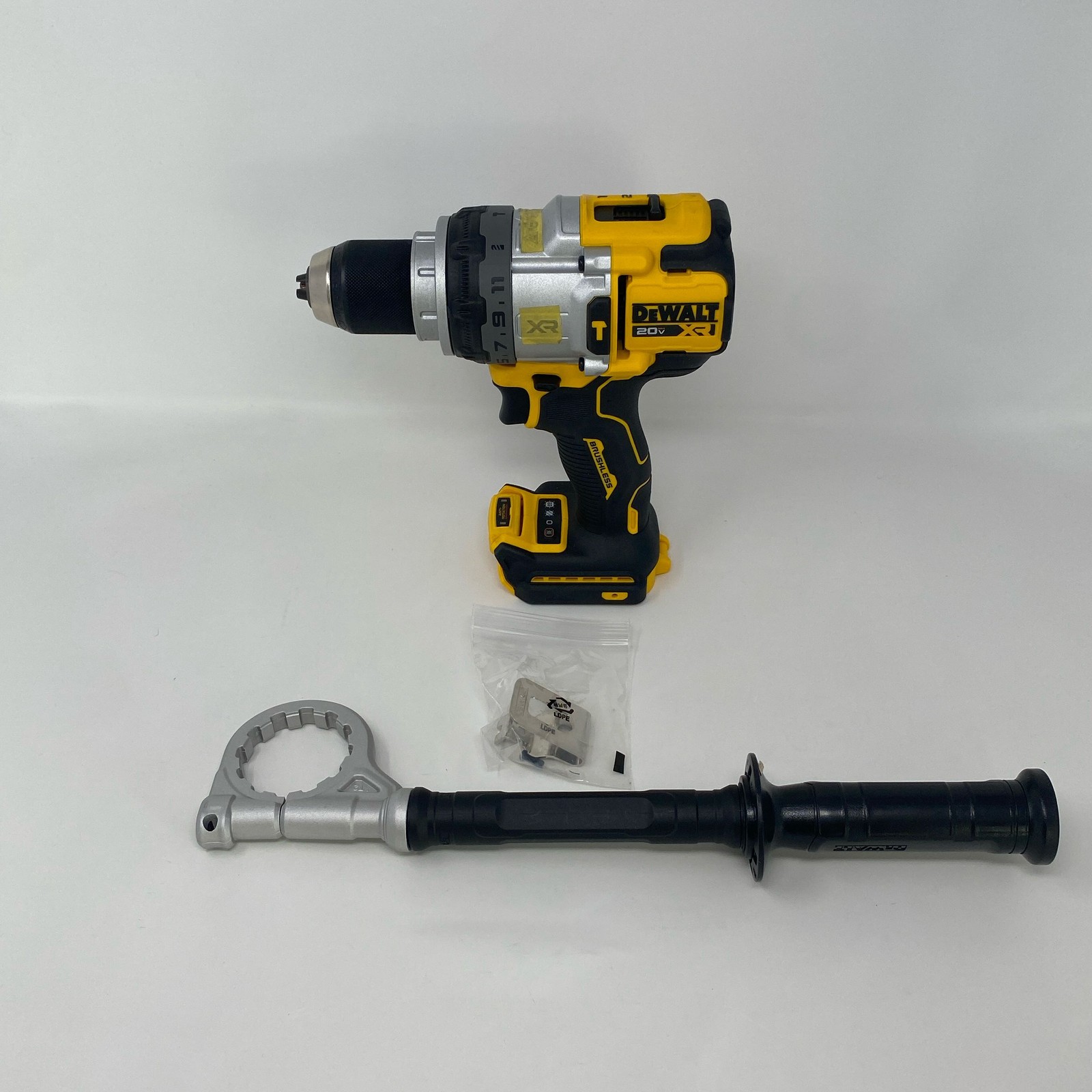 DEWALT 20V MAX XR 1/2" Hammer Drill Black/Yellow Bare Tool DCD1007B