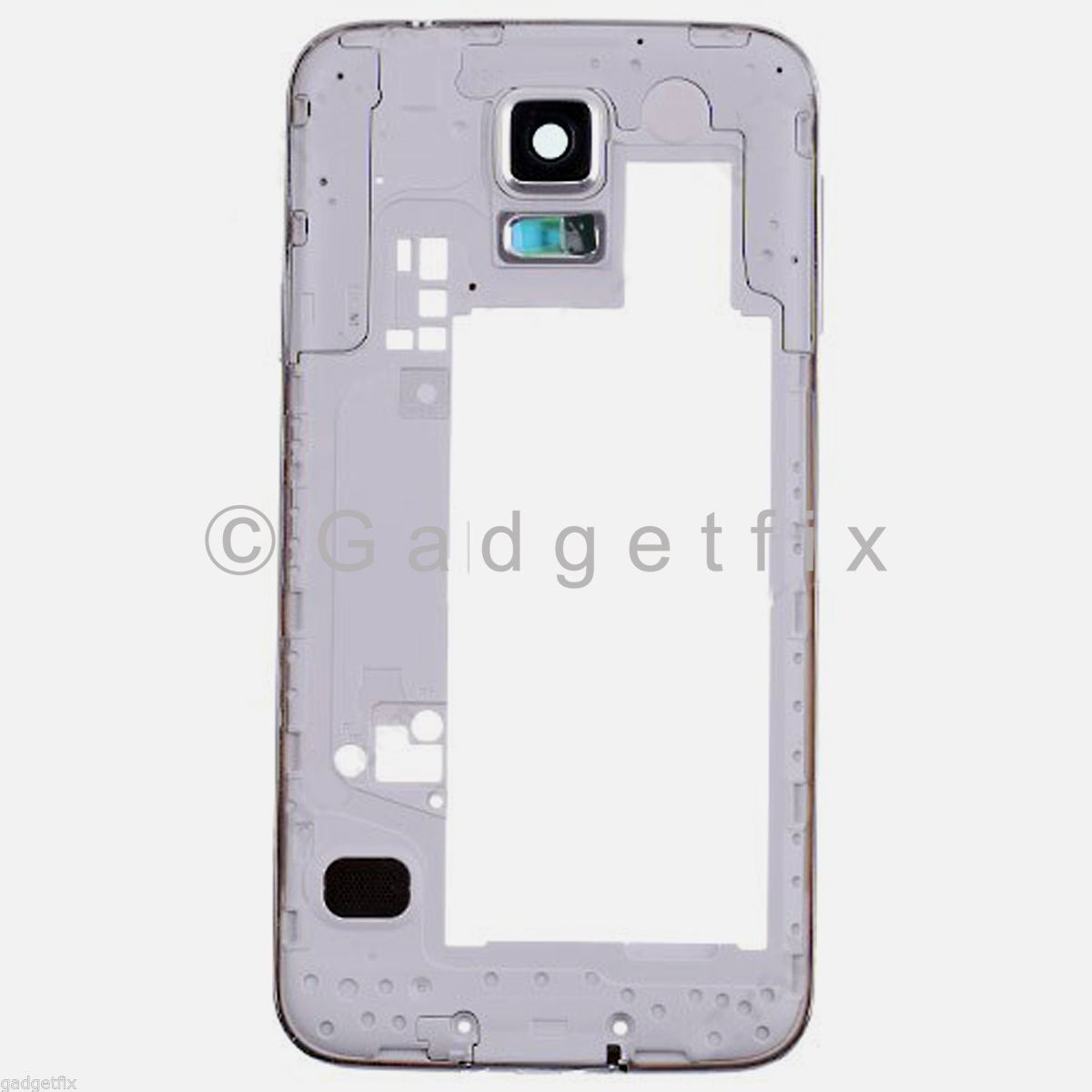 Samsung Galaxy S5 G900H G900M G9001 Back Housing Middle Frame Bezel Camera Lens