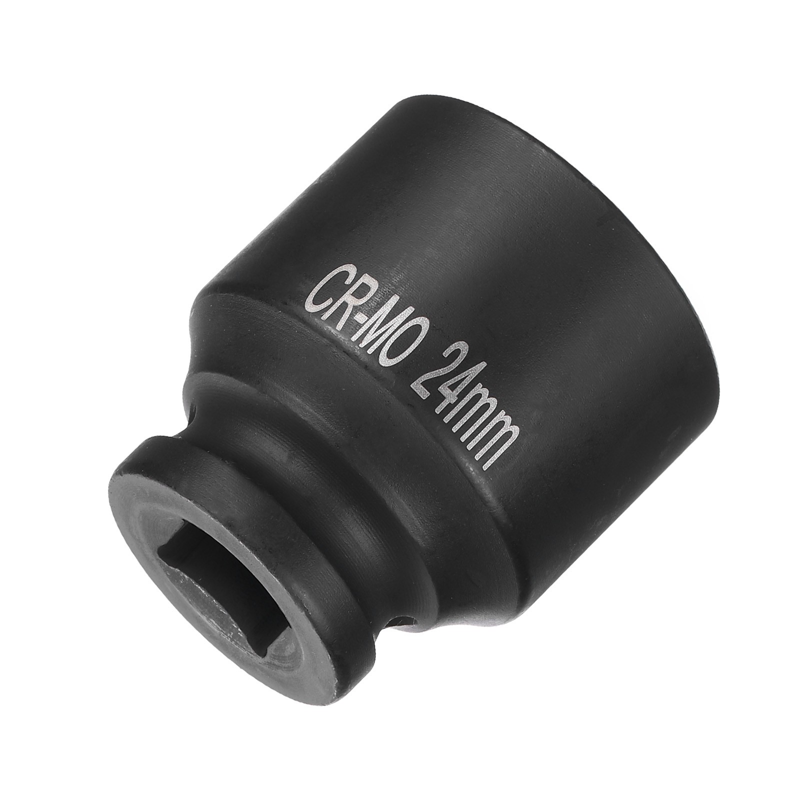 4 Point Square Socket 1/2" Drive 24mm Metric CR-MO Square Impact Wheel Socket