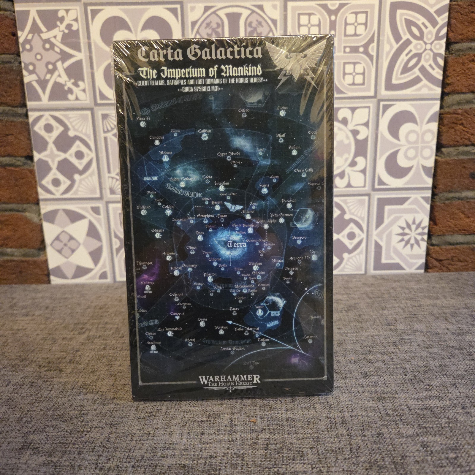 Warhammer: The Horus Heresy Map - Carta Galactica: The Imperium of Mankind - New
