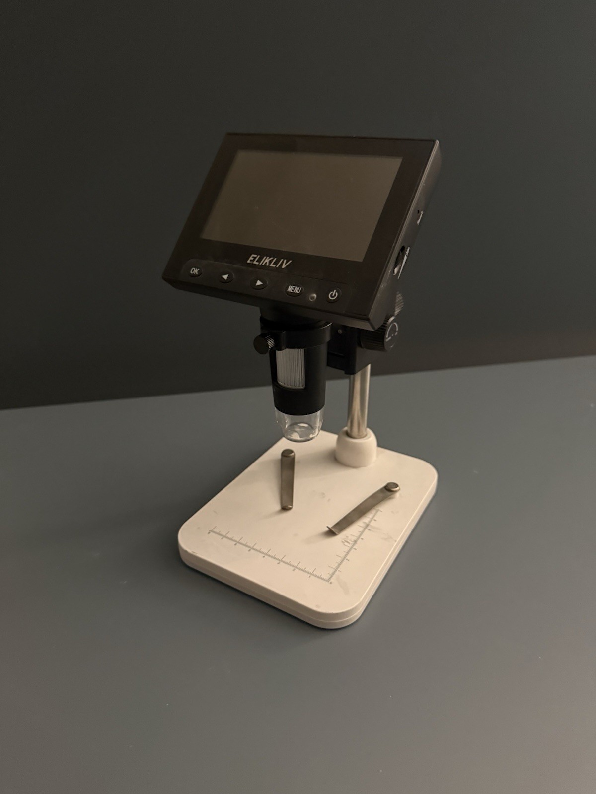 Elikiv Microscope LCD Digital Coin Microscope 1000x