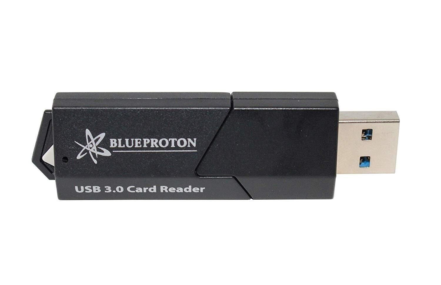 BlueProton USB 3.0 SD/SDXC & MicroSDXC Card Reader NEW RETAIL