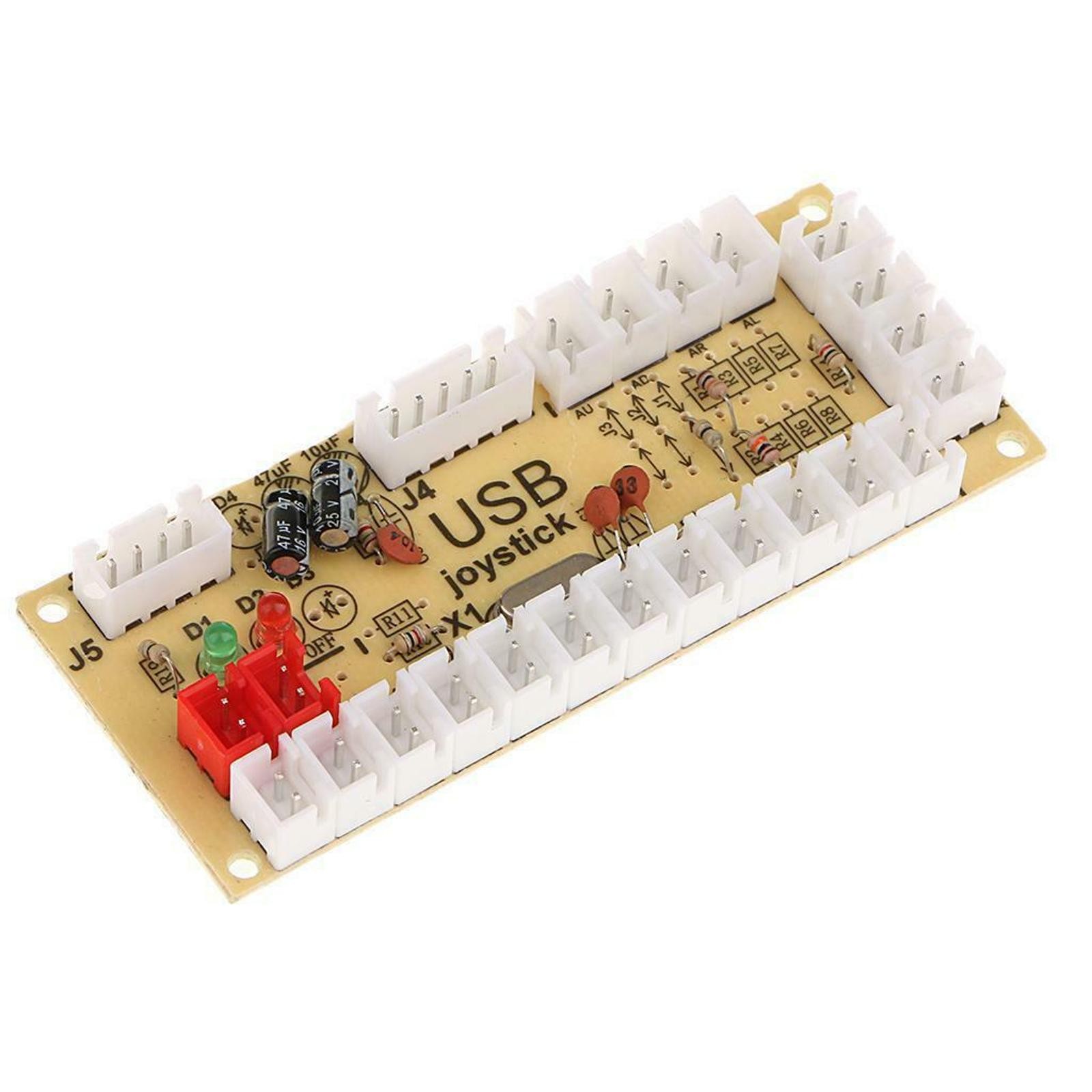 Zero Delay Arcade USB Encoder With USB/Wire Cable For Mame Jamma DIY PC Game