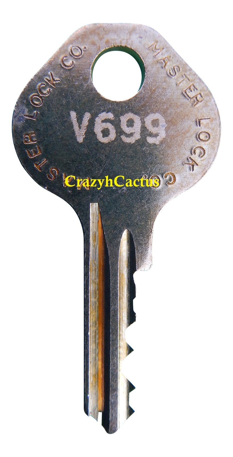 Master Lock Padlock 1525 1585 2010 2076 Control Key OEM Original Master Key V699