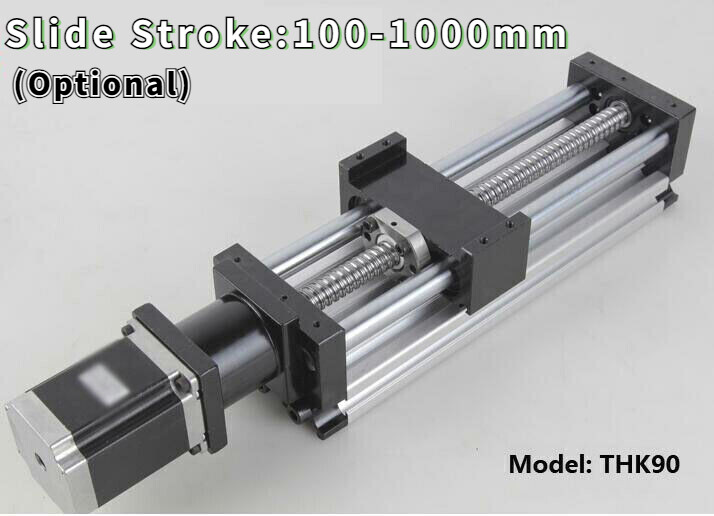 Stroke Long Stage Actuator Ball Screw Linear CNC Slide Module With Stepper Motor