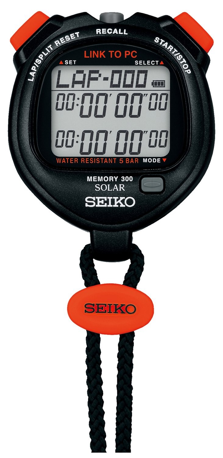SEIKO Data Communication Solar Stopwatch Block Memory SVAJ701