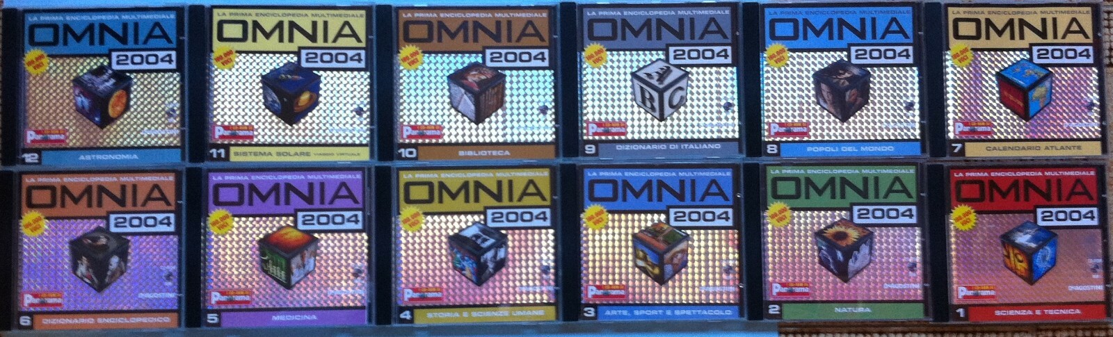 OPERA COMPLETA OMNIA 2004 12 DVD + 12 CD ENCICLOPEDIA MULTIMEDIALE DE AGOSTINI