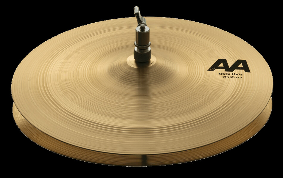Sabian 14" AA Rock Hi Hats NATURAL - NEW - In Stock!