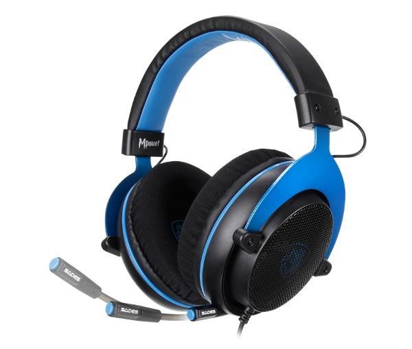 SADES MPOWER Multi Platform Mobile Phone Gaming Headset Mic Chat Genuine NEW GD
