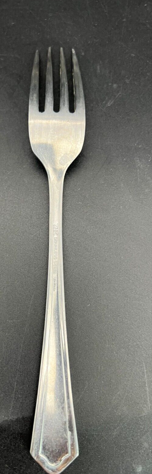 Vintage THC Stainless Steel Jefferson Flatware Dinner Fork