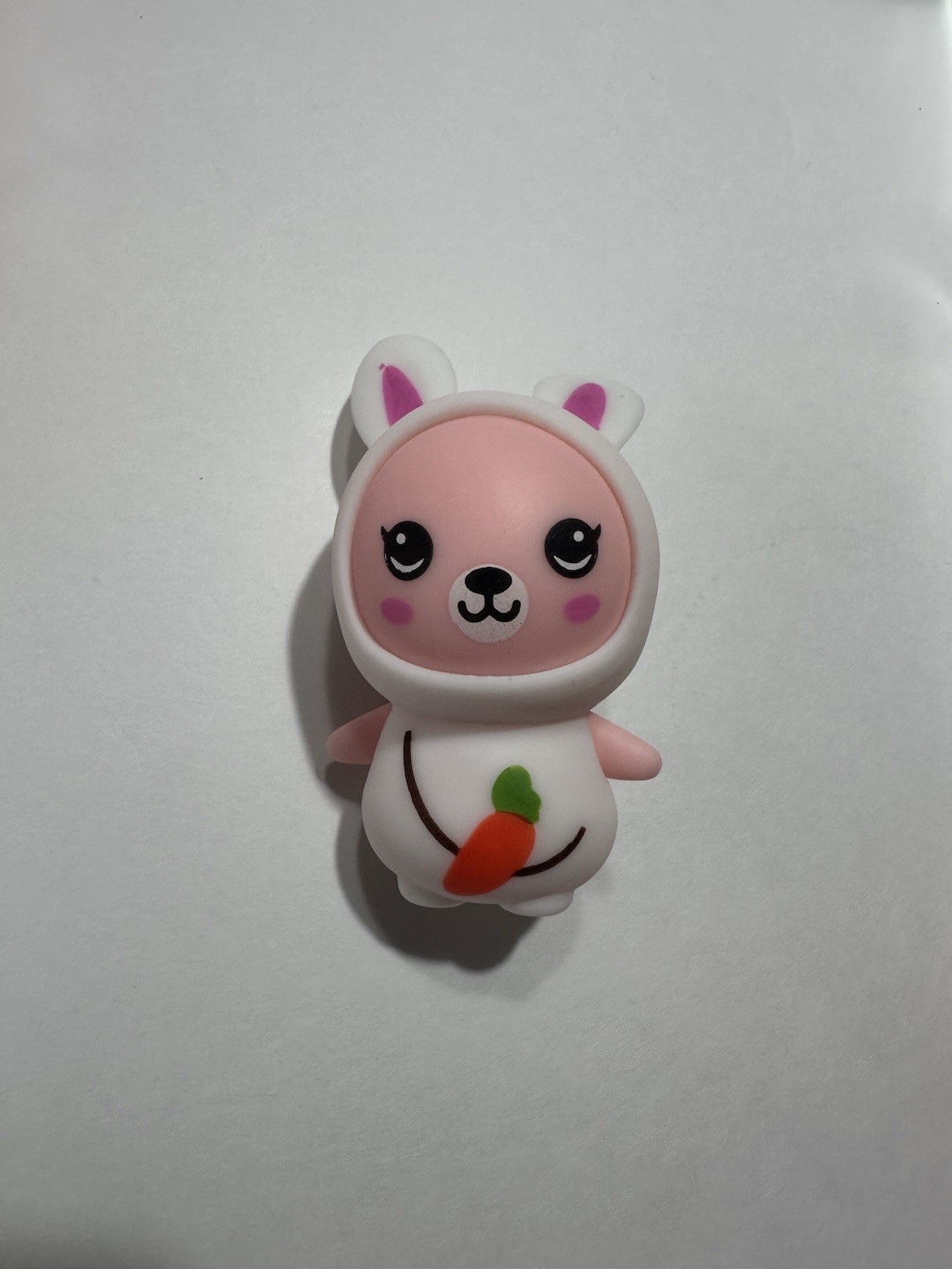 Viral Pink Bunny Squeeze Ball Stress Reliever doh toy.