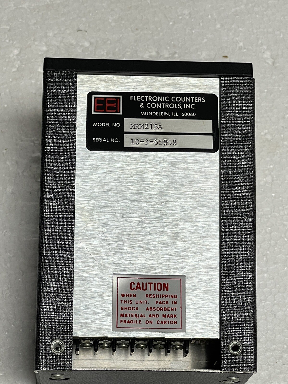ELECTRONIC COUNTERS & CONTROLS - INPUT CALIBRATOR MRM 215