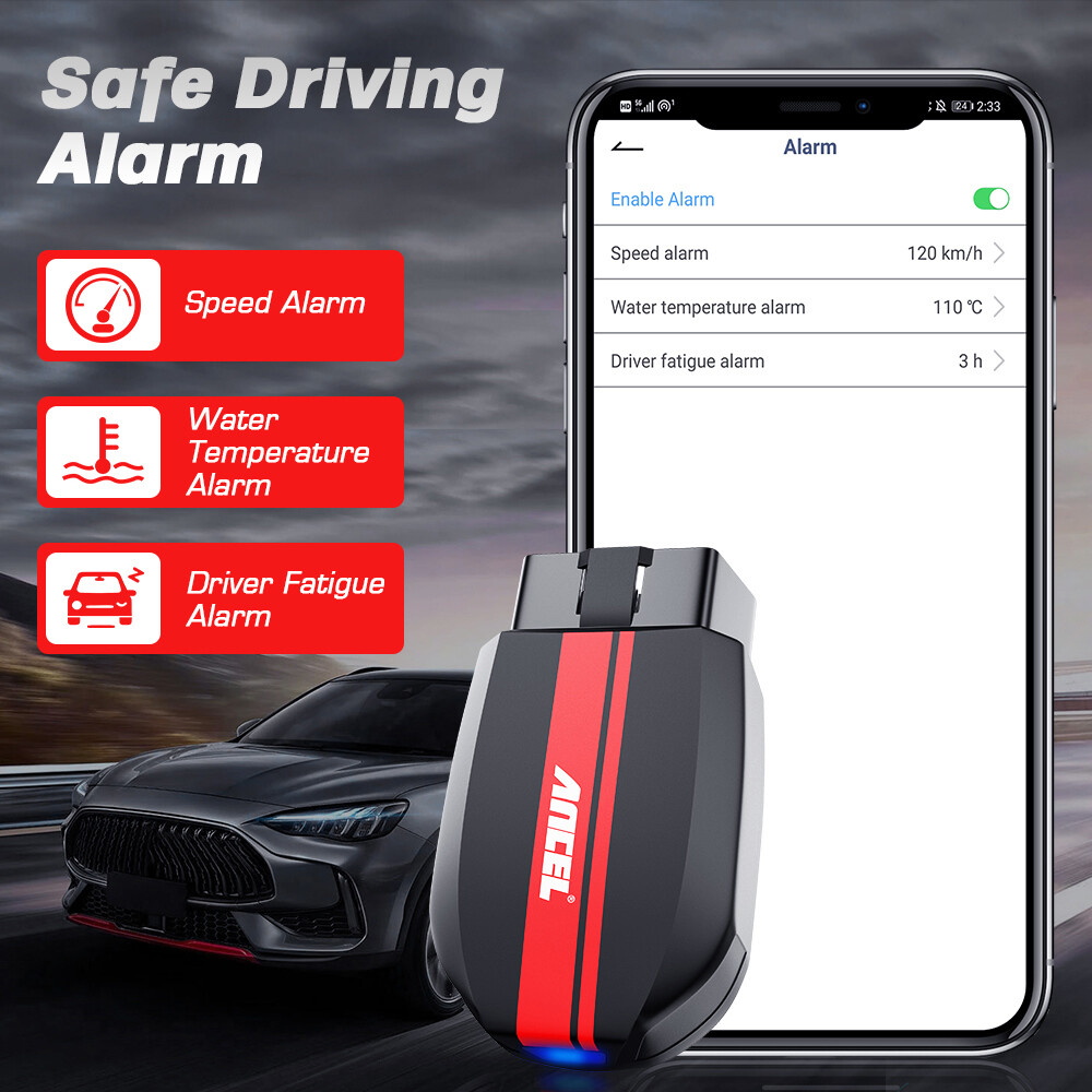 ANCEL BD200 OBD2 Scanner Bluetooth Code Reader Check Engine Diagnostic Scan Tool
