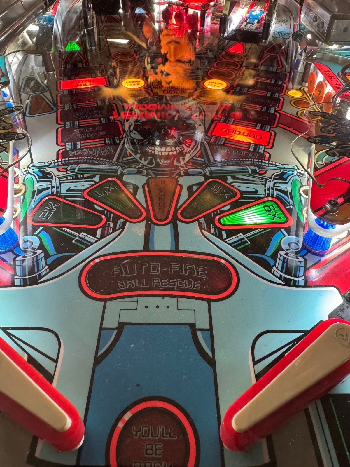 Terminator 2 Pinball Machine GI (General Illumination) LED Kit