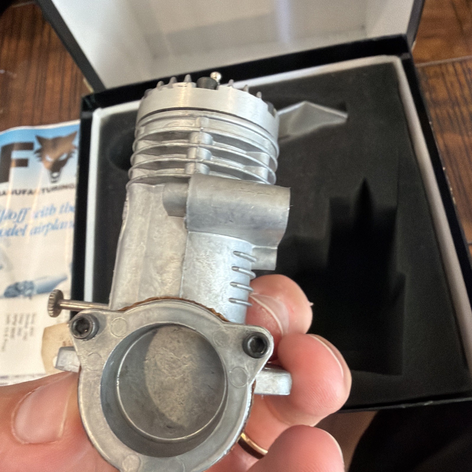 RC Model Airplane Engine Fox 35 Stunt 50th Anniversary Control Line MIB