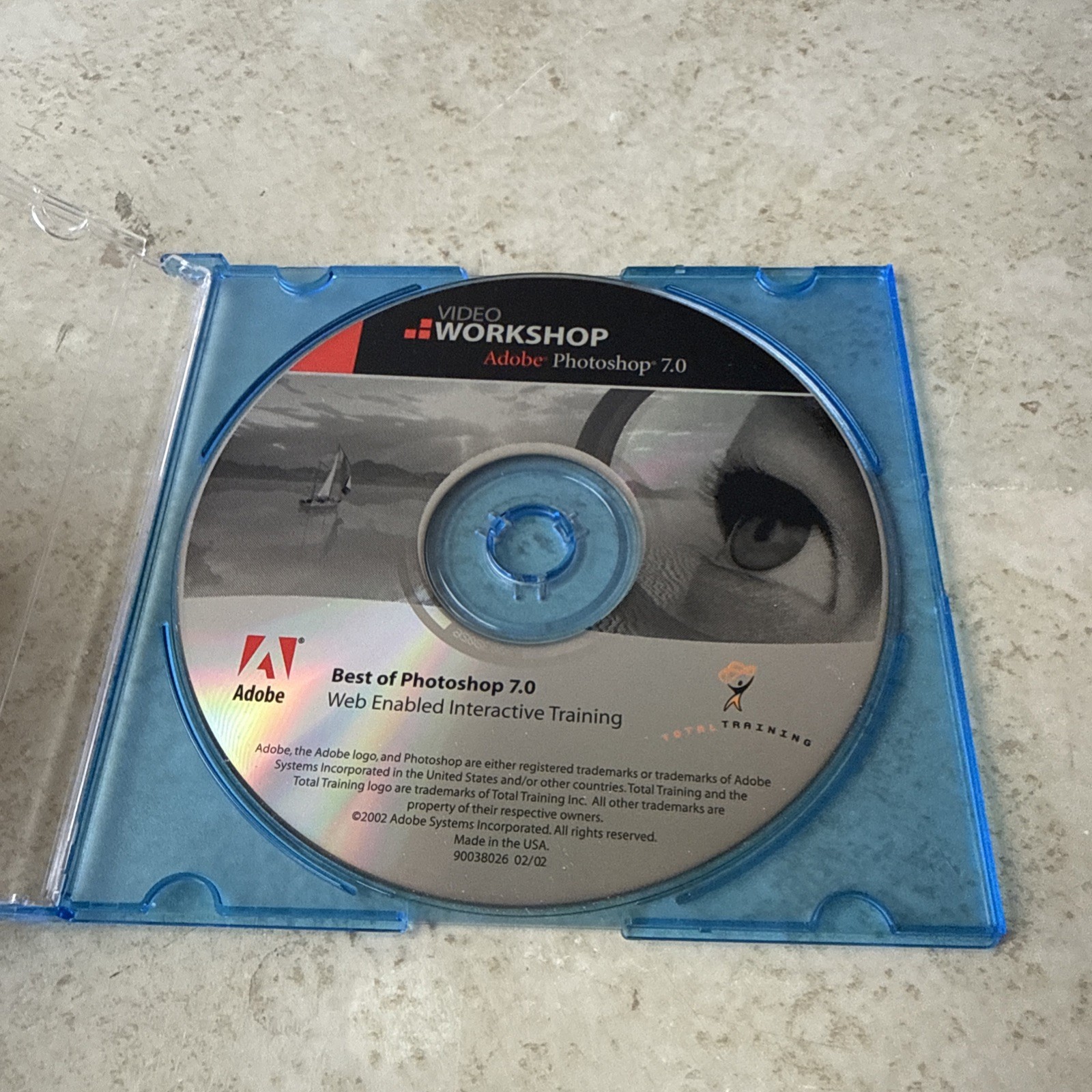Adobe Photoshop 7.0 "Video Workshop" Interactive Training (CD-ROM, 2002)