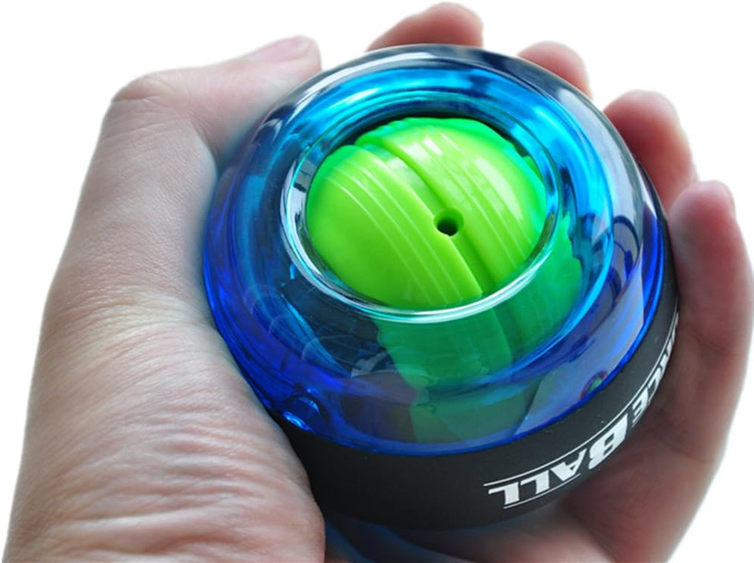 Wrist Trainer Arm Strength Training Power Force Gyro Ball Strength Training W...