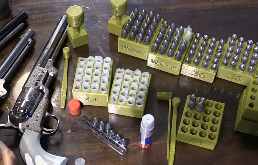 Dragoon Paper Cartridge Loading Block