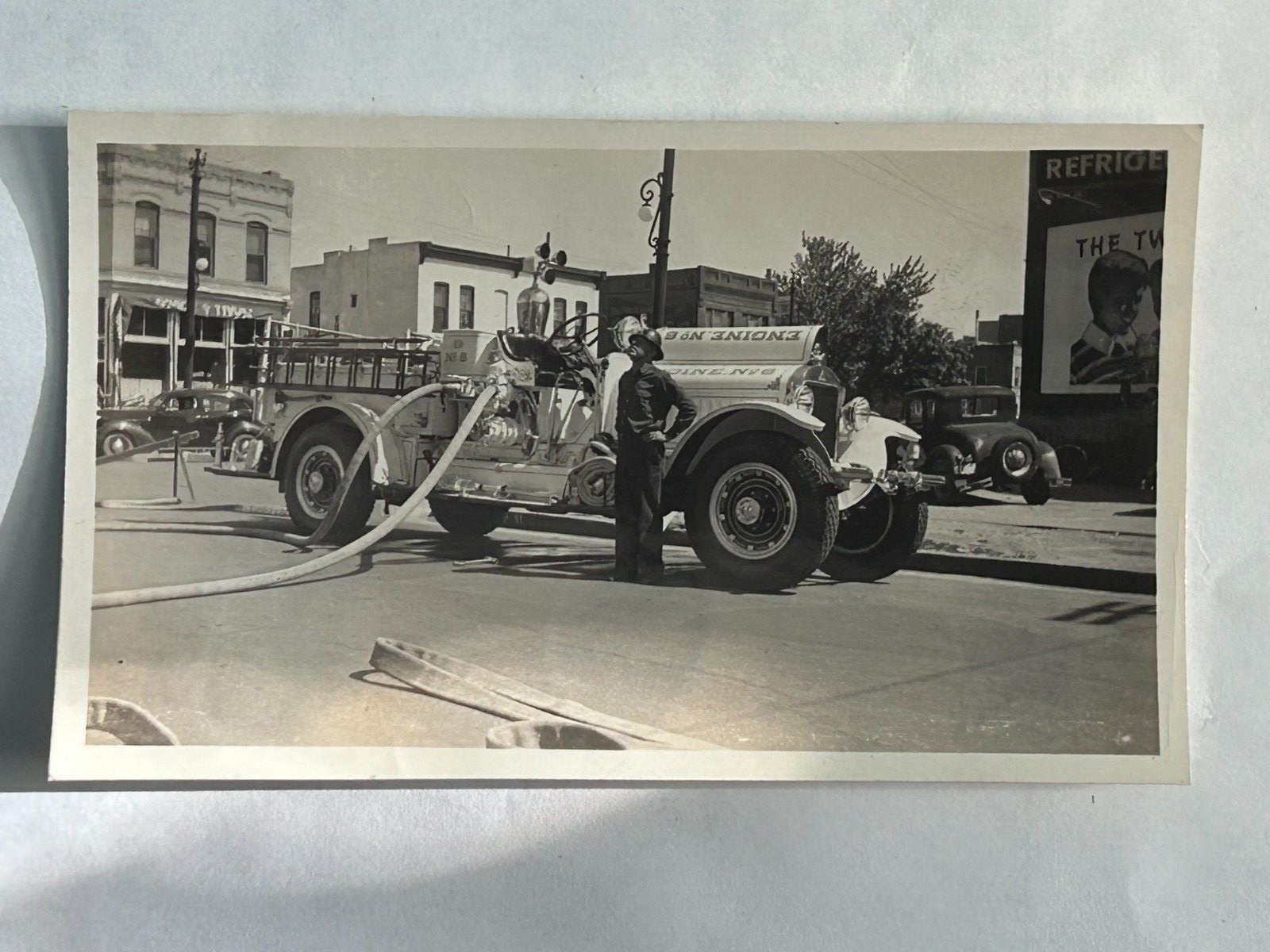 Denver CO E6 1920s Stutz pumper Fire Apparatus Photo A50