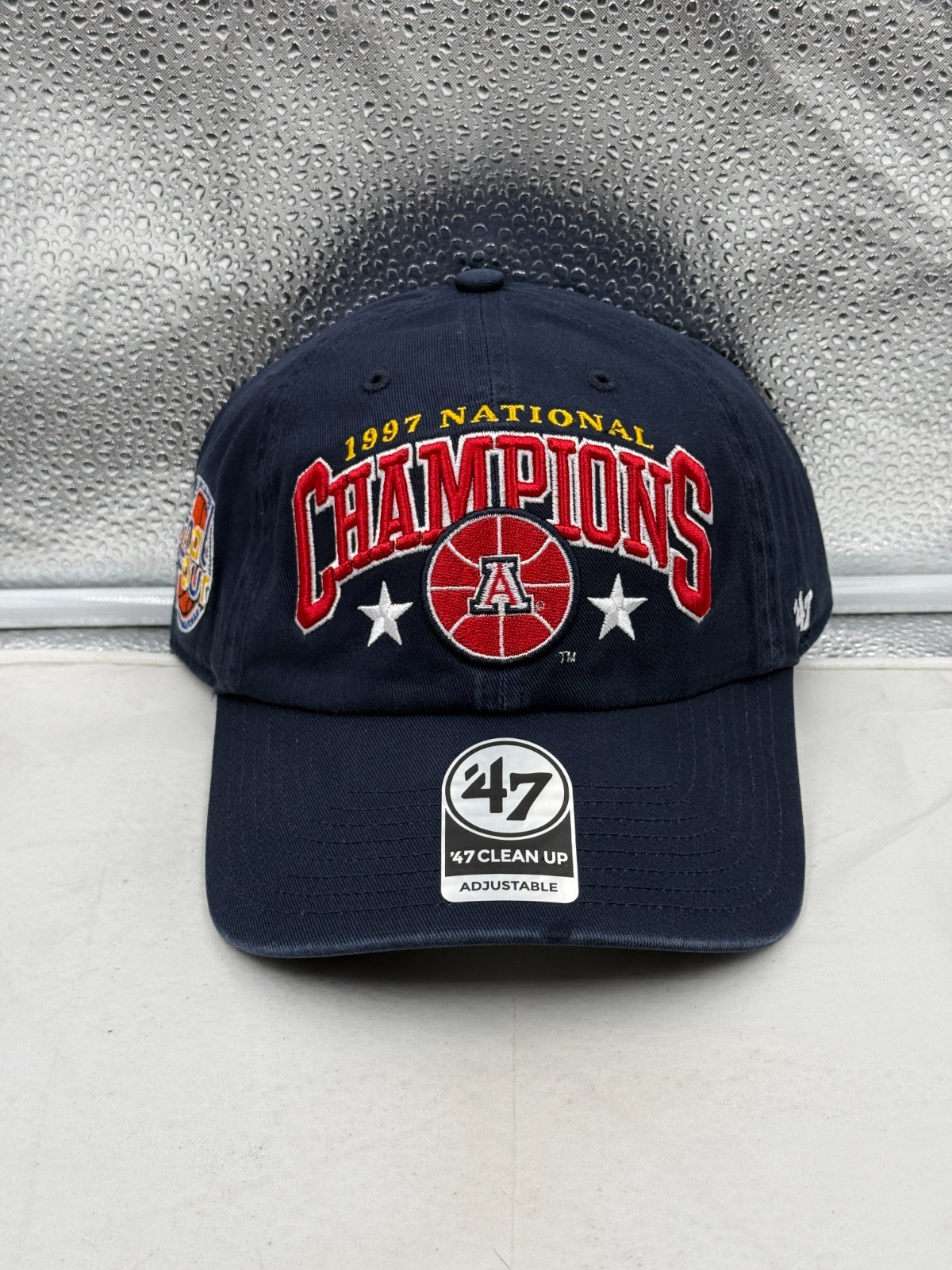Arizona Wildcats NCAA '47 1997 Champs Navy Clean Up Adjustable Strapback Hat