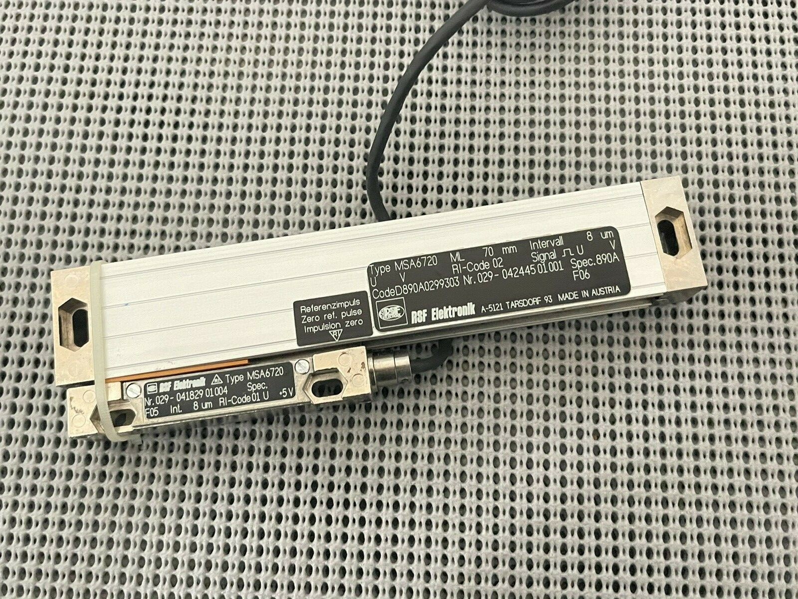 RSF Elektronik MSA 6720 Linear Scale Encoder Measuring Length 70mm