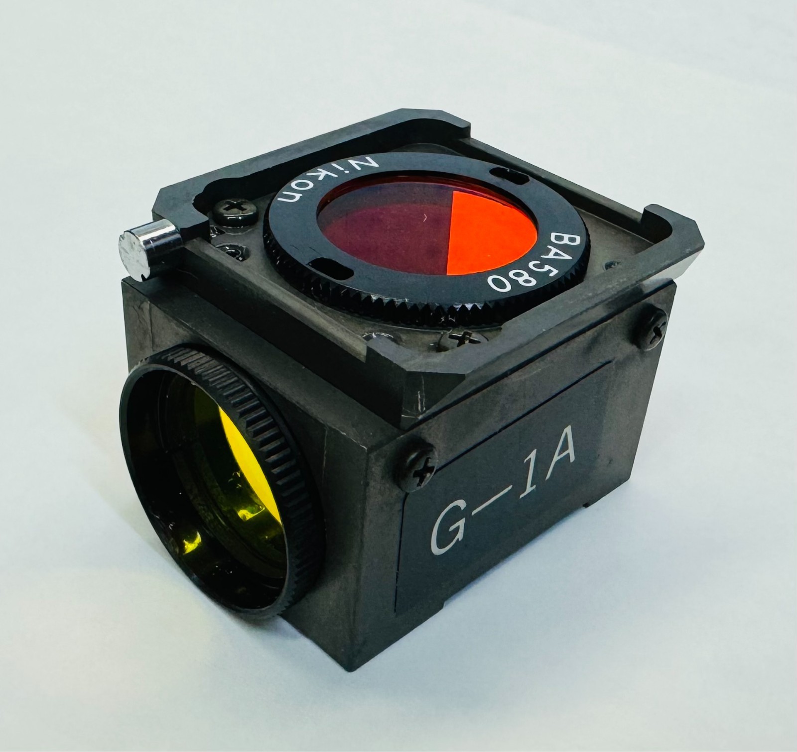 Nikon G-1A Microscope Fluorescence Filter Cube DM580 Green Longpass